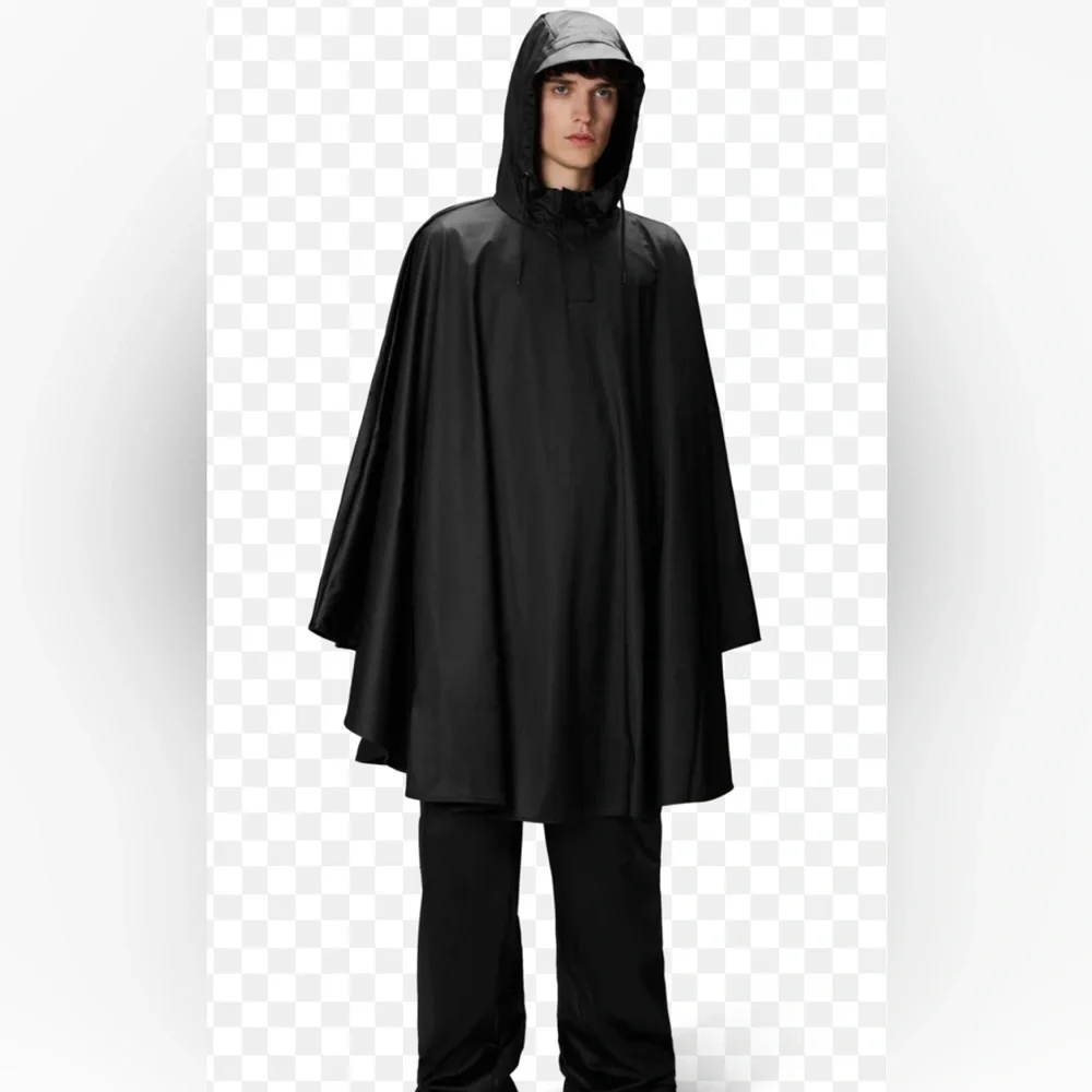 RAINS UNISEX waterproof poncho/cape - Picture 6 of 10